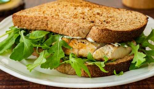 a healthy sandwich contains watercress