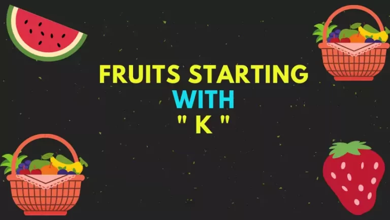 fruits starting with k letter