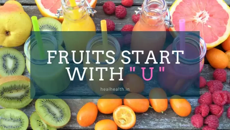 fruits start with u