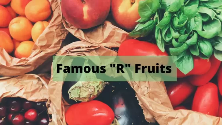 fruits name start with R