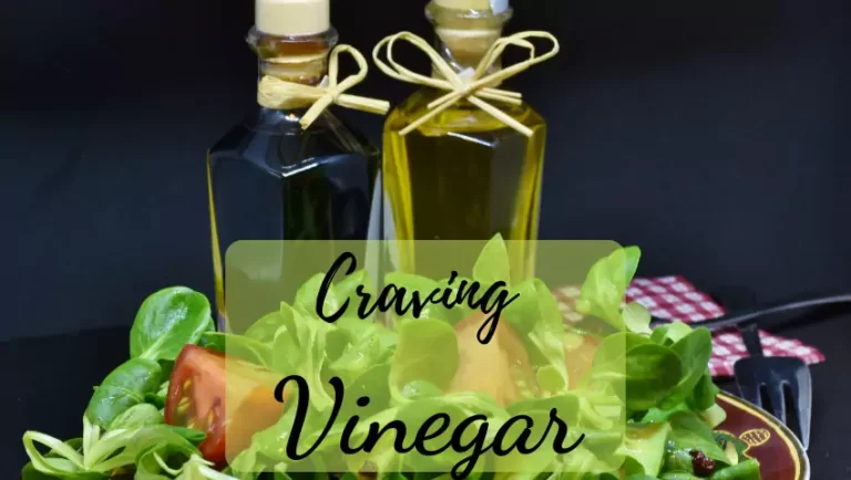 why am i craving vinegar