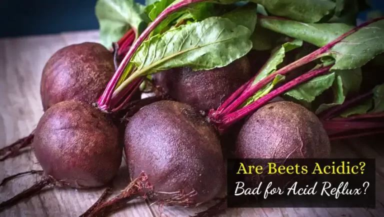 beets are less acidic in nature