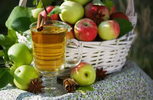 apple cider juice is also the same as apple juice and it's acidic in nature.