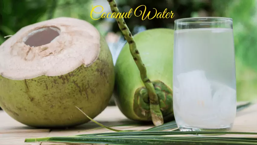 coconut water is less acidic in nature