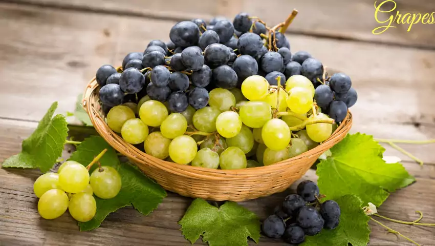 grapes are acidic in nature